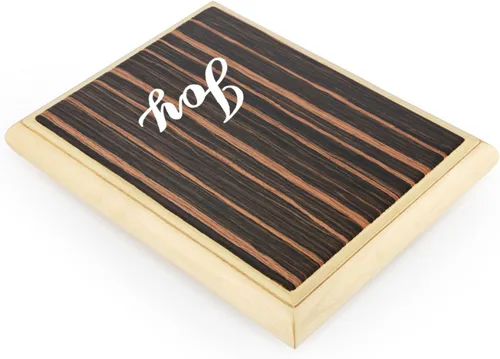 Vista 3 de Joy Cajón serie 101 Pad con roscado de ébano veteado y cuerpo de madera de abedul