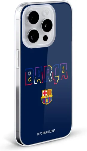 Vista 2 de Head Case Designs Funda rígida con licencia oficial del FC Barcelona Neon Barca Graphics compatible con Apple iPhone 11