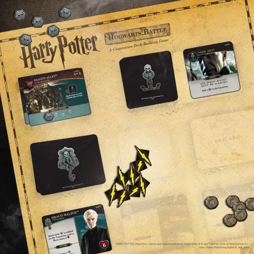Vista 10 de Juego de mesa Harry Potter: Hogwarts Battle (idioma español no garantizado)