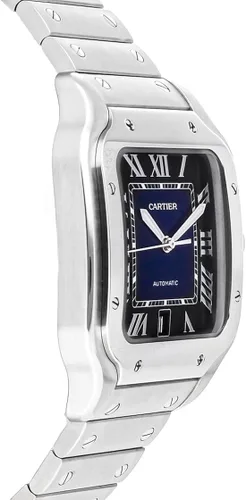 Vista 4 de CARTIER Reloj Santos De Blue Dial para hombre WSSA0030 Azul Patchwork