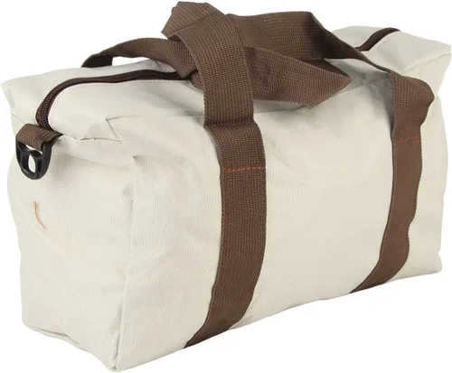 Vista 7 de Bolsa de herramientas de boca ancha, bolsa de almacenamiento de herramientas, bolsa de herramientas multiuso con cremallera, bolsa de mano portátil