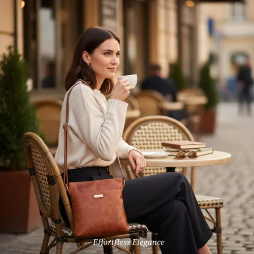 Vista 74 de VALENCHI Real Genuine Leather Women's Crossbody Purse/Bag With Adjustable Strap