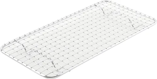 Vista 3 de Winco Rejilla para sartén de vapor de tamaño completo, 10" x 18", cromado