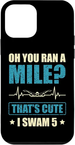 Vista 16 de Funny Swimmer I Swam 5 Hilarious Swimming Case for iPhone 16
