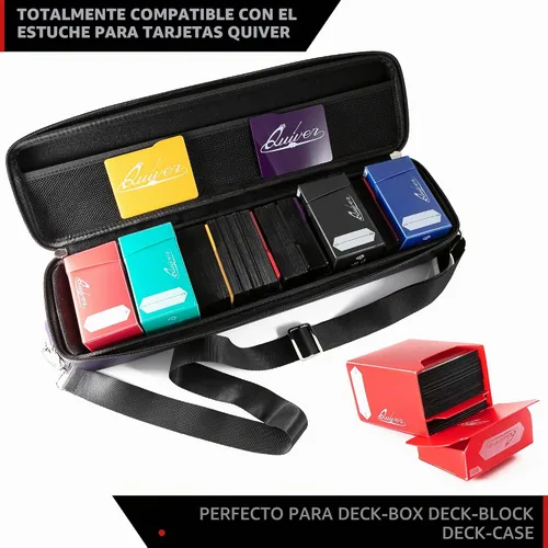 Vista 4 de Quiver Time 200 Artemis - Fundas para tarjetas, color negro mate Fundas para tarjetas negras mate