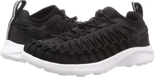 Vista 7 de KEEN Uneek SNK - Tenis casuales para hombre 95 negroblanco estrella numeric_9_Point_5 Blanco 95