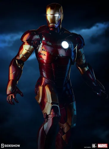 Vista 2 de Sideshow Legacy Effects Marvel Iron Man Mark III Mark 3 - Estatua de maqueta