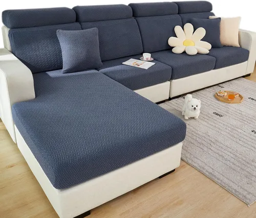 Vista 18 de Yoovat Fundas de cojín de sofá para sofá, funda de sofá universal resistente al desgaste, lavable, elástica para fundas seccionales