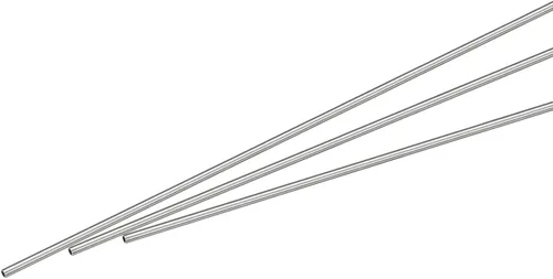 Vista 74 de Uxcell Tubo capilar de acero inoxidable 304, OD 0.4 mm x 0.1 mm de grosor de pared, 250 mm de longitud, tubo metálico para maquinaria industrial