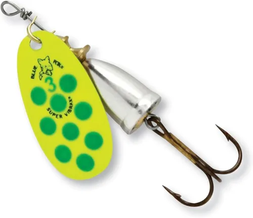 Vista 22 de BLUE FOX Classic Vibrax, señuelo giratorio en línea para trucha lubina y salmón Premium Pesca Spinner