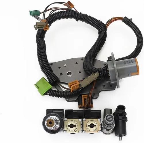 Vista 5 de Juego de solenoides de transmisión 4T65E EPC Shift TCC con mazo de cables interno compatible con BUIC-K PONTIAC 1997-2002 (99149)