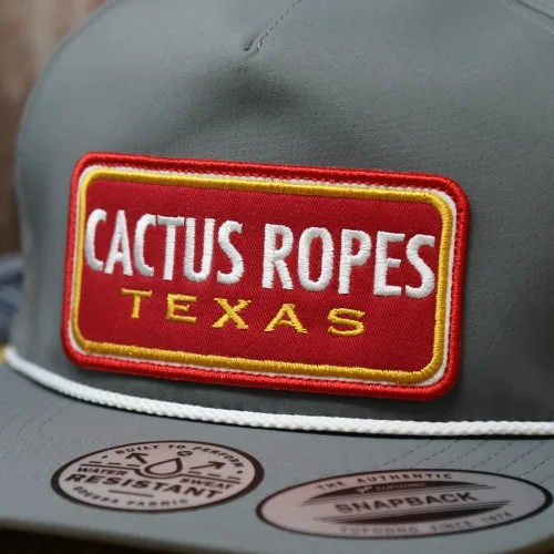 Vista 15 de HOOEY Adjustable Snapback Trucker Hat with Cactus Ropes Logo