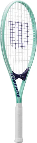 Vista 3 de Raqueta de tenis Wilson para principiantes (pre-cordada) for Beginners Azul / blanco
