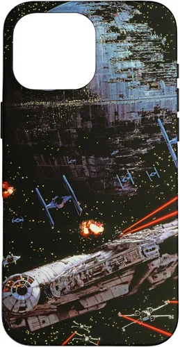 Vista 19 de Star Wars Return of the Jedi Death Star II Battle - Carcasa negra para iPhone 17