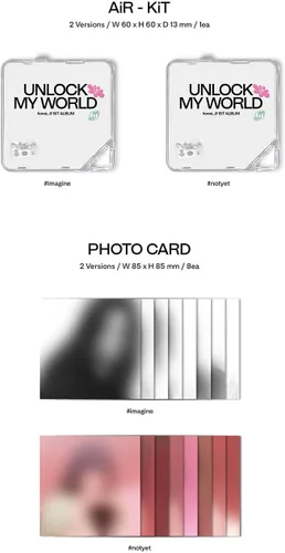 Vista 4 de FROMIS_9 DESBLOQUEAR MI MUNDO 1er álbum de Kihno (IMAGINE Ver.) K-POP SELLADO