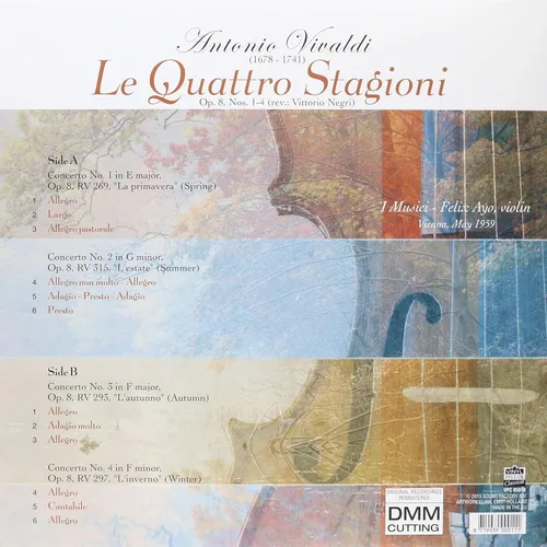 Vista 2 de Vivaldi Felix Ayo I Musici - The Four Seasons