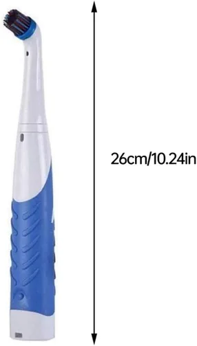 Vista 8 de Reveal Power Scrubber Cepillo de limpieza eléctrico con 4 cabezales de cepillo para bañera cocina azul..