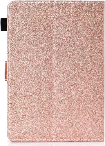 Vista 6 de Funda universal para tablet de 6.5 a 7.5 pulgadas, de piel sintética, funda protectora con ranuras para tarjetas y soporte para lápiz capacitivo