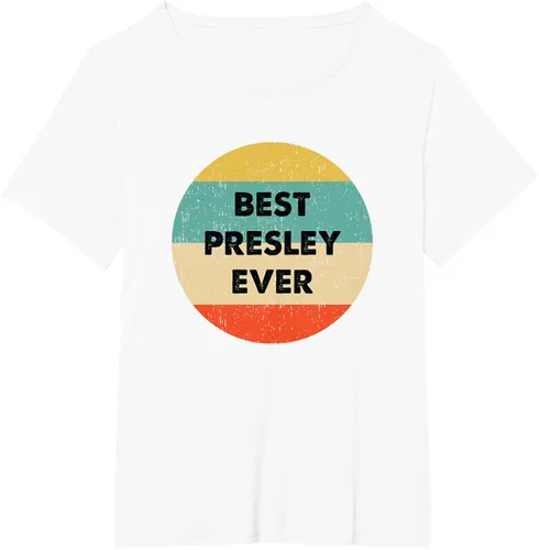 Vista 87 de Camiseta Presley Name, Negro, S