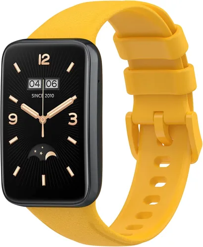Vista 4 de Senter Correa de silicona suave de liberación rápida para reloj inteligente Huawei Band 7 Pro