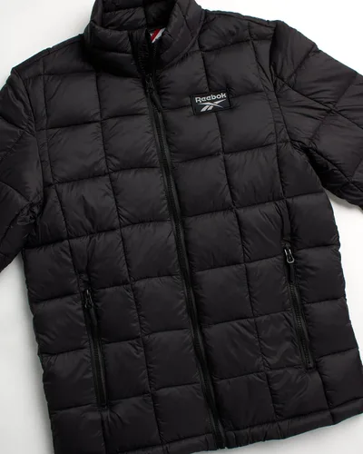 Vista 3 de Reebok Ropa de abrigo para niños - Chaqueta acolchada ligera con escudo glaciar