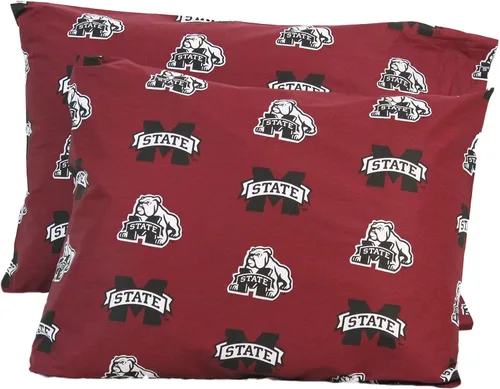 Vista 14 de College Covers Everything Comfy Arkansas Razorbacks - Par de fundas de almohada, estándar, 20 x 30 pulgadas, incluye 2 fundas de almohada