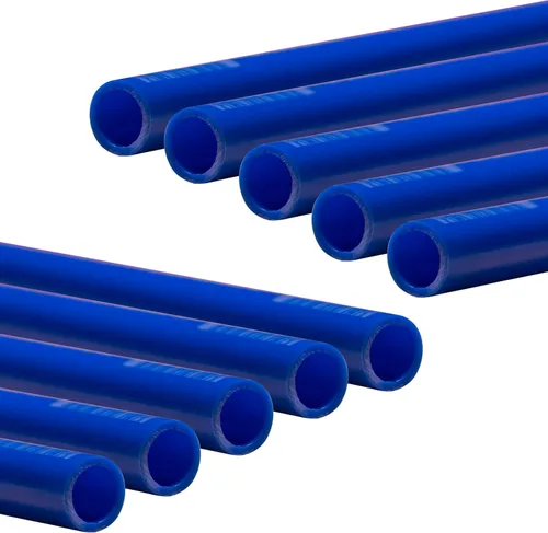 Vista 13 de SharkBite 1/2 pulgada x 100 pies azul PEX-B, tubería de agua flexible PEX para fontanería, U806B100