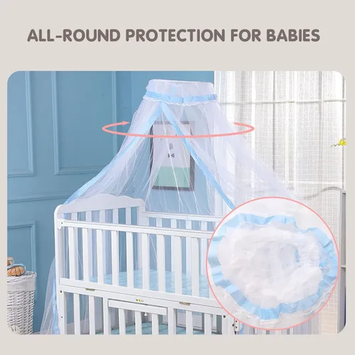Vista 2 de 1PC Cuna Dome Net Baby Child Mosquitera Recién Nacido Plegable Mosquitero Red