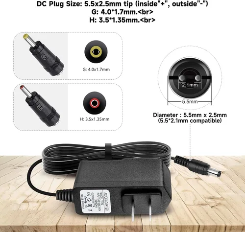 Vista 2 de Cargador adaptador de pistola de masaje de 12.6 V para Cholas KZD02, Tyiaus