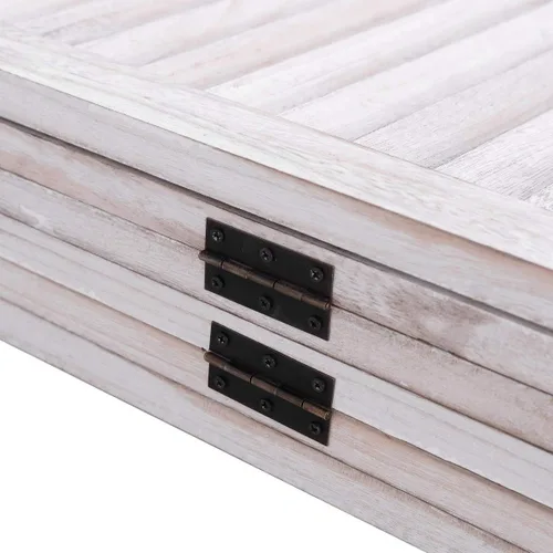 Vista 5 de Giantex biombo de 6 paneles para dividir habitaciones, de madera, plegable, no empotrado, estilo oriental, vertical