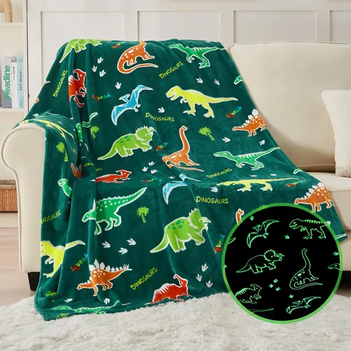 Vista 12 de SOCHOW Manta de Vellón con Diseño de Carro Camión Lindo para Niños y Niñas, Manta de Franela Suave Ligera Acogedora y Cálida para Cama de Niños