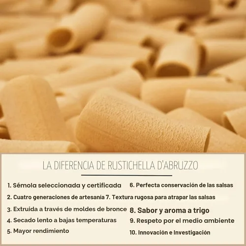 Vista 5 de Rustichella d'Abruzzo Bucatini, pasta de trigo duro, bolsas de 17.5 onzas (paquete de 4)