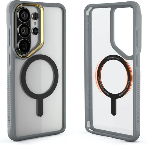 Vista 83 de Ghostek COVERT - Funda rosa para Galaxy Z Flip 4 para mujeres y niñas, protección completa de bisagra y parte trasera transparente, duradera