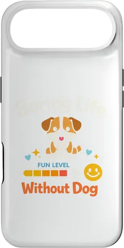 Vista 27 de Boring Life Without Dog Funny for Man Woman Kids Case for iPhone 16