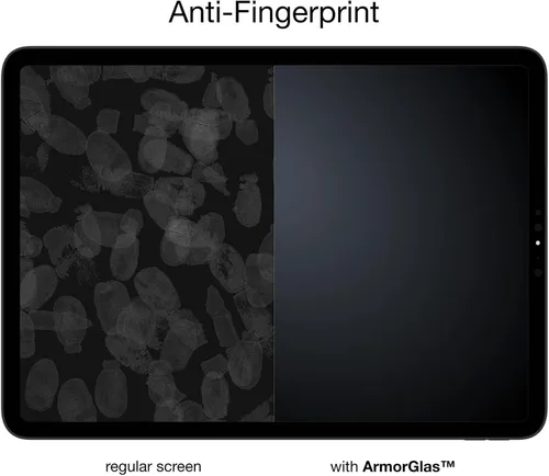 Vista 4 de ArmorGlas - Protector de pantalla de vidrio templado para iPad 10.2 generación 7-9, antirreflejos, antirreflejos, antiroturas, resistente a arañazos