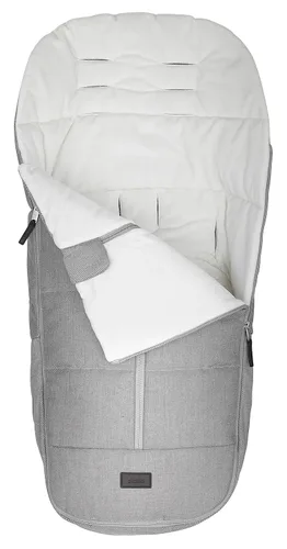 Vista 3 de Diono Quantum Classic - Saco para todo tipo de clima para proteger a tu bebé en asientos de coche y cochecitos, cubo gris claro