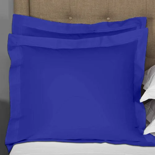 Vista 45 de Crown Collection Juego de 2 fundas de almohada estándar de 20 x 26 pulgadas, hipoalergénicas de 600 hilos, 100% algodón egipcio, fundas de almohada