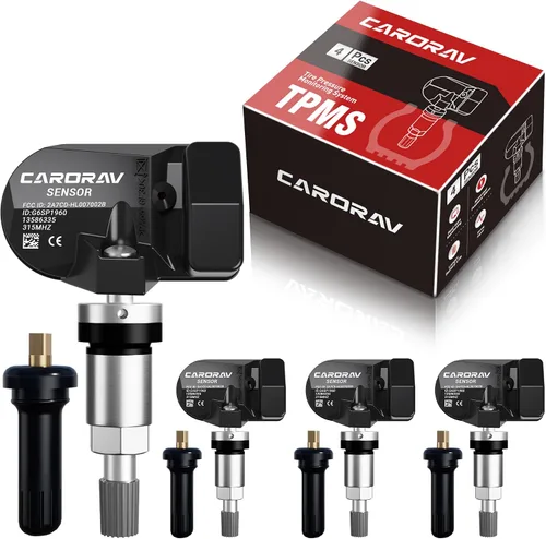 Vista 10 de 1 paquete de sensor de reemplazo del sistema de monitoreo de presión de neumáticos TPMS para Chevy Silverado GMC Cadillac Buick Saturn SAAB
