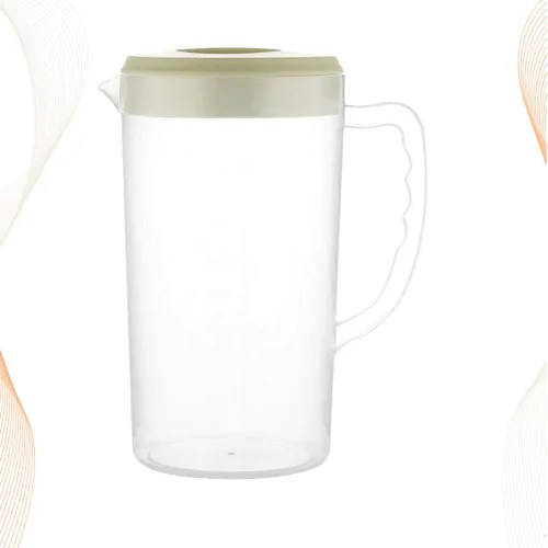 Vista 6 de DOITOOL Lemonade - Jarra de 87.9 fl oz de galón con tapa, jarra de agua resistente e inastillable, jarra de plástico para té helado, para agua