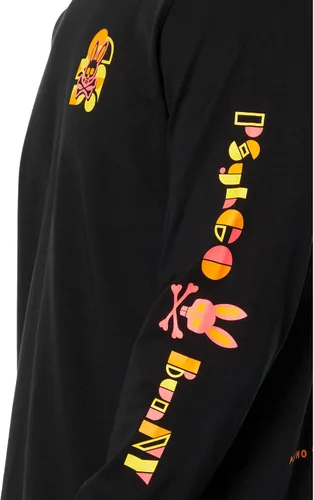 Vista 3 de Psycho Bunny Krome Graphic Tee Negro 2XL (US Hombre 8), Negro
