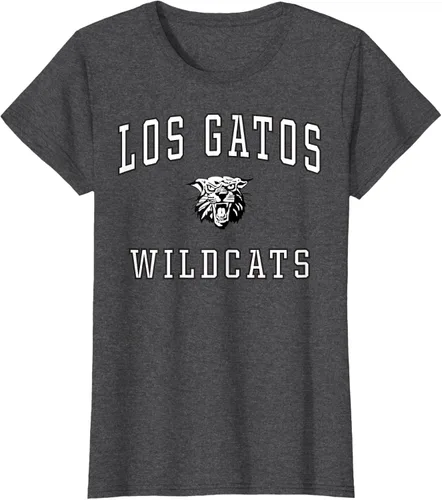 Vista 6 de Camiseta de Los Gatos de la escuela secundaria de Wildcats C1