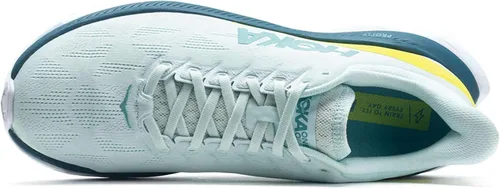 Vista 4 de HOKA ONE ONE Para Hombre Baja Azul Glass Evening Primrose
