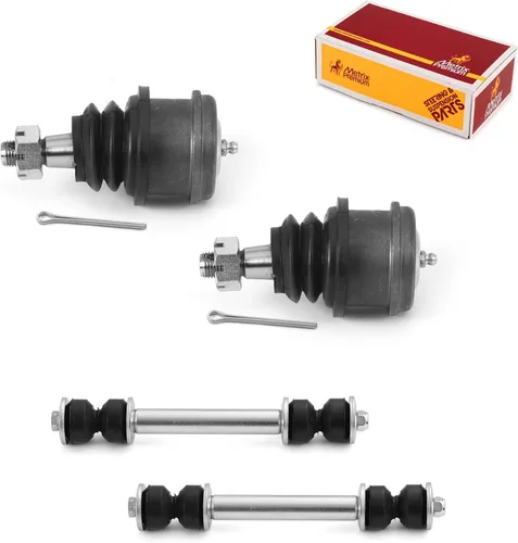 Vista 224 de Metrix Premium Chassis Parts - Juego de 4 piezas de articulación de rótula superior y barra estabilizadora delantera para Ford Ranger RWD 1998-2011