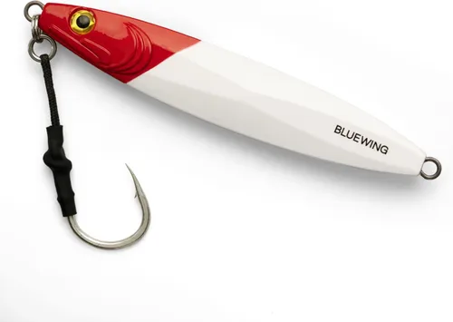 Vista 26 de BLUEWING Señuelos de pesca para agua salada de paso lento, plantillas verticales de 2.82 oz-35.27 oz cebo de hundimiento de peces con gancho de Big