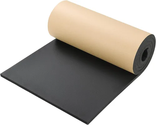 Vista 10 de NATGAI Esponja de neopreno con adhesivo de lámina de goma de espuma de 1/2" de espesor x 12" de ancho x 54" de largo, cortada a múltiples
