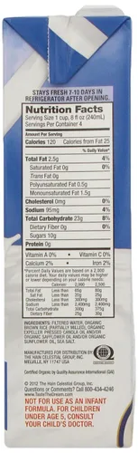 Vista 2 de Rice Dream Original, sin gluten, 32 onzas (paquete de 6)