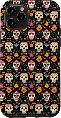 Vista 10 de Funda para iPhone 14 Skull México 100