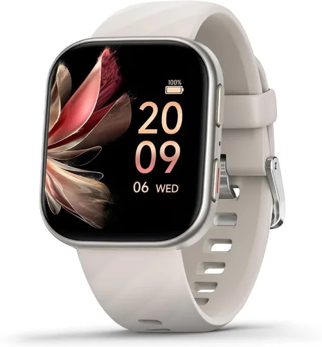 Vista 10 de FITVII Reloj Inteligente de Salud y Fitness (Responder/Realizar Llamadas), Reloj Inteligente con Monitoreo de Frecuencia Cardíaca y Presión Arterial