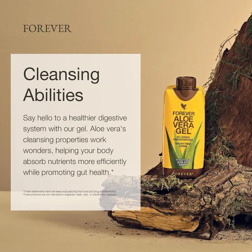Vista 3 de Forever Living - Gel de aloe vera, 99.7% jugo de aloe vera puro en hojas interiores, sin conservantes, 11.15 onzas líquidas (paquete de 6)