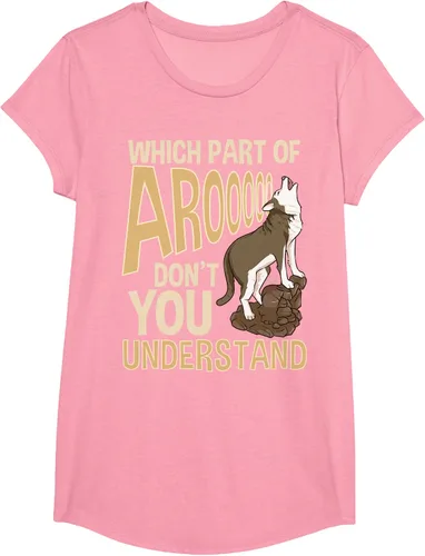 Vista 71 de What Part Of Aroooo Don't You Understand Husky - Camiseta para perro, Negro, S